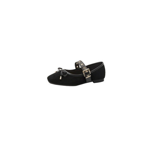 Zapatos sin cordones elegantes de Trendsi en negro con detalle de hebilla para un toque sofisticado